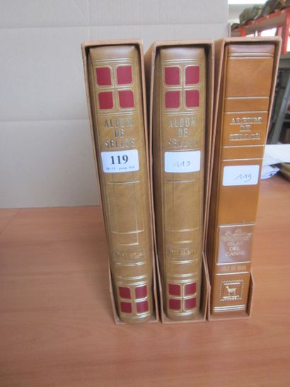 Trois albums avec étuis (2 FI-LABO 1 PHILOS...