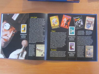 Un petit carton avec 4 livres édités par...