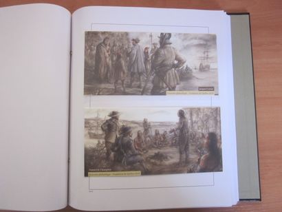 Deux albums DAVO avec étuis (bon état), TP...