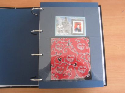 Un album avec feuilles TP de France neufs**...