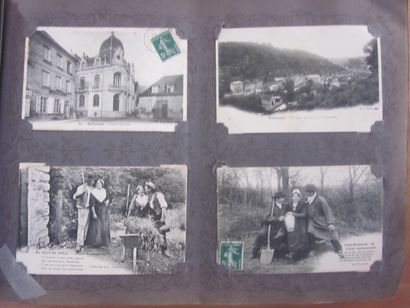 Deux albums de CP (mauvais état des albums)...