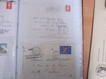 Un carton de courrier France vers 1990/2000...