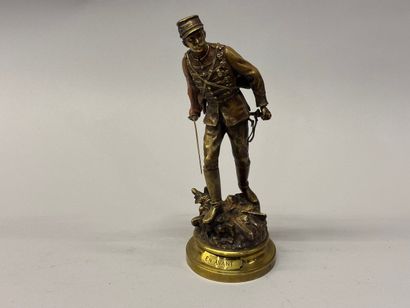 « EN AVANT »
Charles Anfrie 1833-1905.
Bronze...