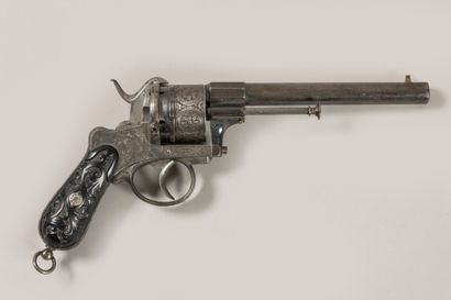 Revolver à broches calibre 12 mm, 6 coups....