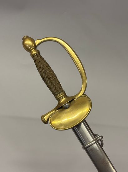 Epée de sous-officier modèle 1857.
Monture...