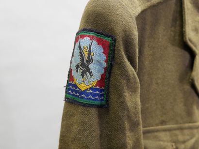 Veste de troupe de Marine avec son losange...