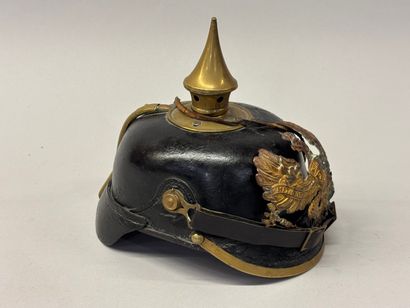 Casque à pointe du 88e RGT d’infanterie prussienne.
Modèle...
