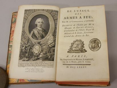 De l’usage des armes à feu.
Par M. Le Commandeur...
