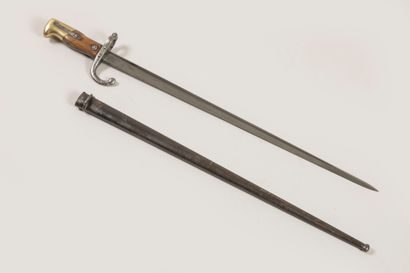 Baïonnette modèle 1874. Lame marquée de la...