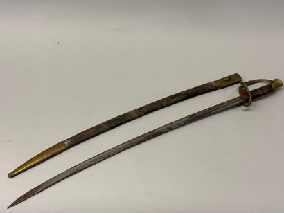 Sabre d’officier d’infanterie modèle 1821.
Monture...