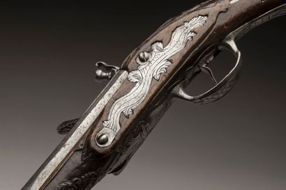 Paire de pistolets fin Louis XIV
Platines...
