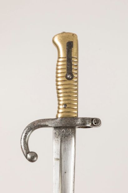 Baïonnette modèle 1866 série Z. Lame marquée...