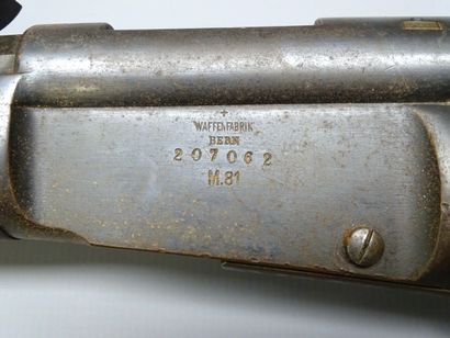 Fusil VETTERLI modèle 1878 M81, calibre 10,4...