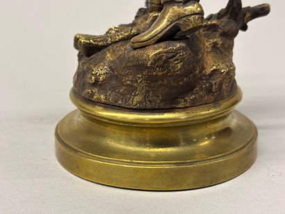 « EN AVANT »
Charles Anfrie 1833-1905.
Bronze...