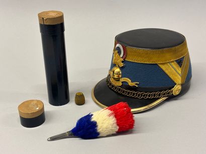 France, shako d'officier de l'école spéciale...