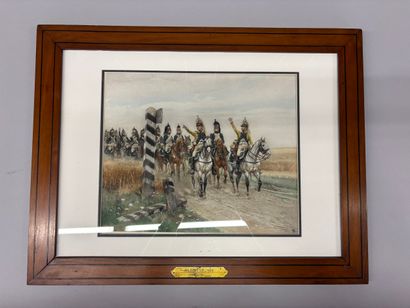 Edouard Detaille 1848-1912, d'après.
Trompettes...