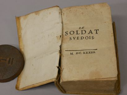 Le soldat suédois.
Ed 1633, relié vélin.
15/10...