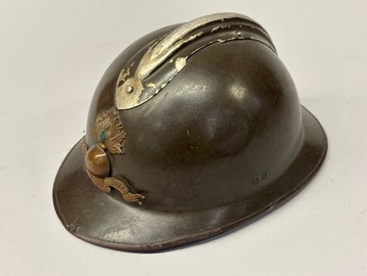 France casque Mdle 36 de l'école militaire...