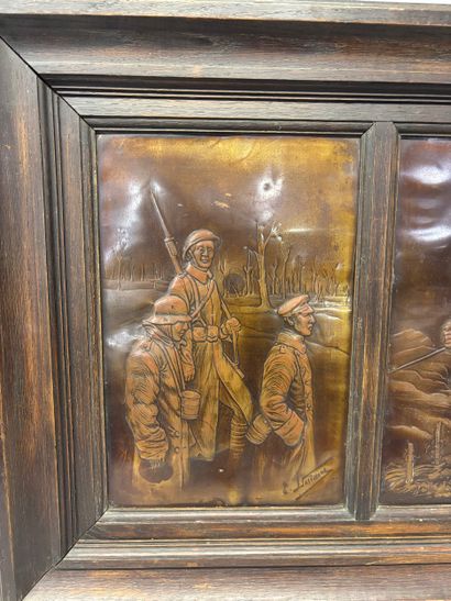 Triptyque de la grande guerre.
Expert : Alban...