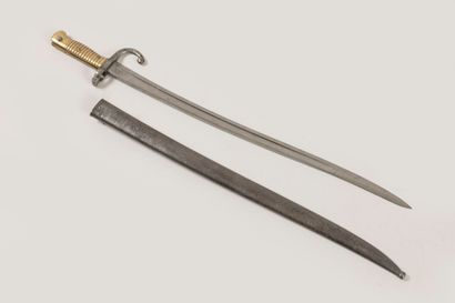 Baïonnette modèle 1866 série Z. Lame marquée...