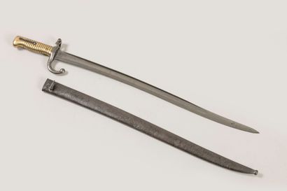Baïonnette modèle 1866 série Z. Lame marquée...