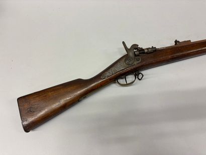 Fusil français à tabatière type 1867.
Travail...