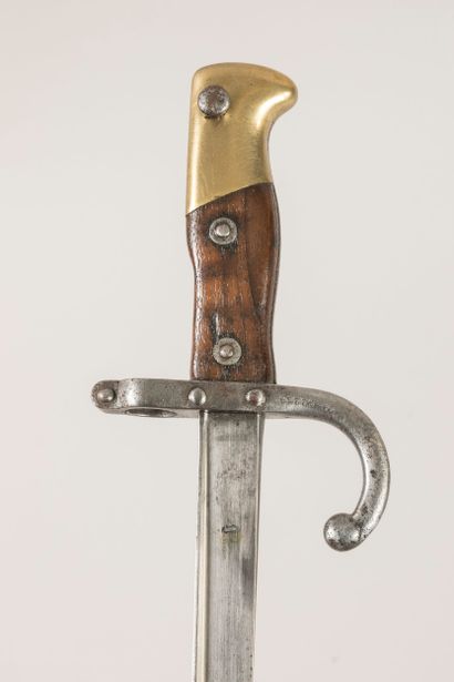 Baïonnette modèle 1874. Lame marquée de la...