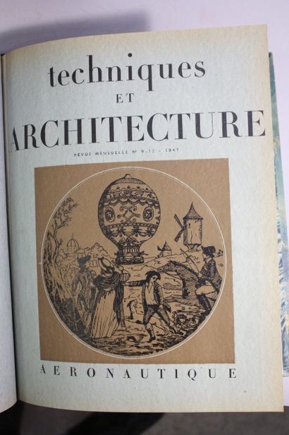 TECHNIQUE ET ARCHITECTURE. Revue mensuelle....