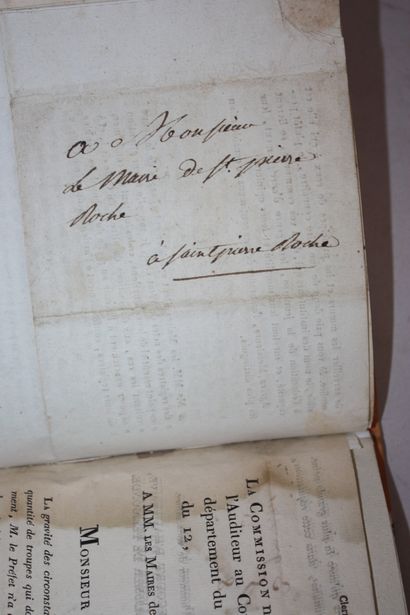 POIDEBARD (W.). Notice sur Monsieur de Saint-Fonds...