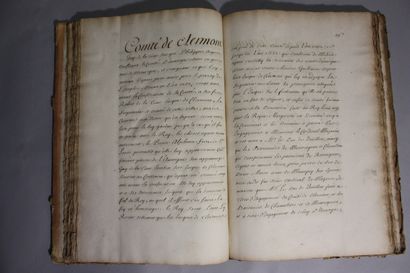 [LEFEVRE D’ORMESSON]. Mémoire sur l'état...