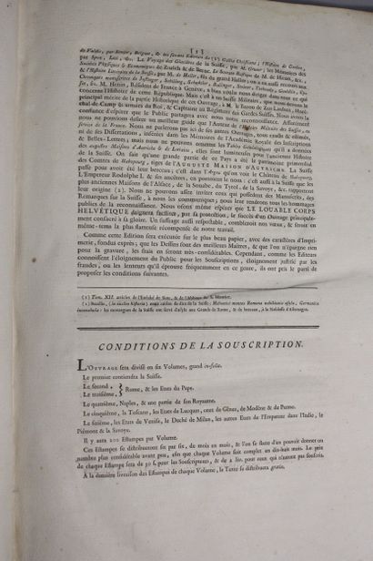 ZURLAUBEN (Béat Fidèle Antoine de La Tour-Châtillon...