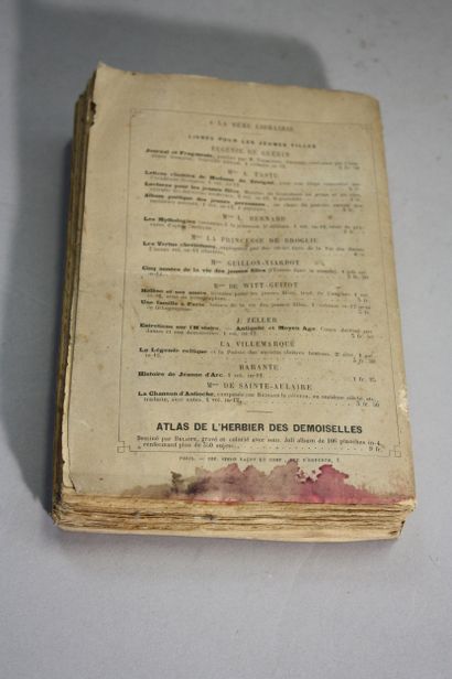 AUDOUIT (Edmond). L'herbier des demoiselles...