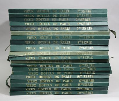 Les vieux Hotels de Paris. Séries 1 à 22.
Paris,...