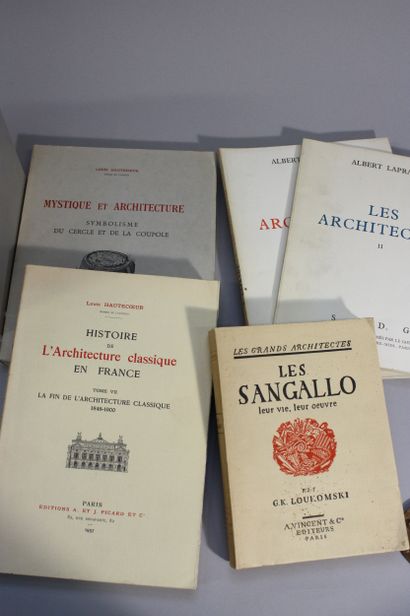 HAUTECŒUR (Louis). Histoire de l’architecture...