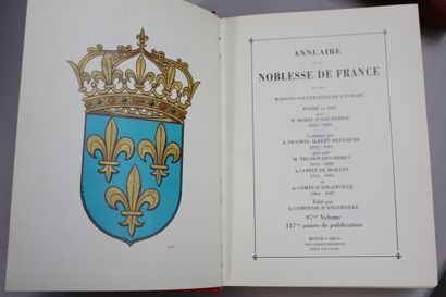 ANNUAIRE DE LA PAIRIE ET DE LA NOBLESSE DE...