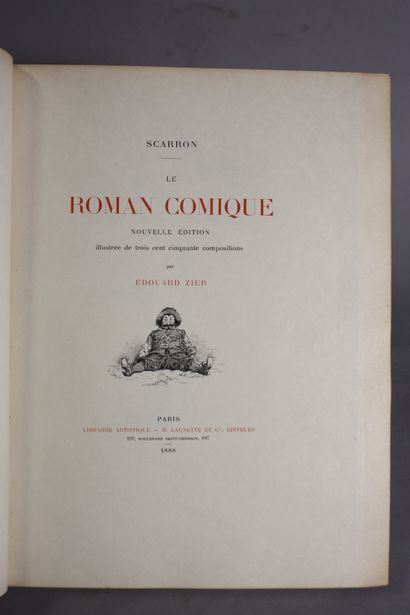 SCARRON (Paul) [ZIER (Edouard)]. Le Roman...