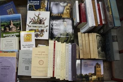 HISTOIRE MEDIEVALE ET ARCHEOLOGIE, 2 cartons...