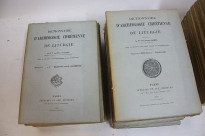 DICTIONNAIRE D’ARCHEOLOGIE CHRETIENNE ET...