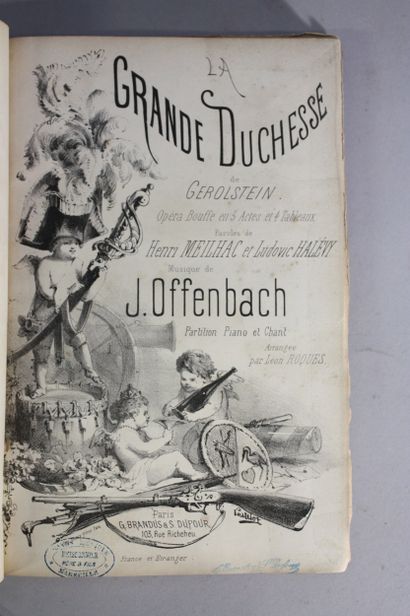 OFFENBACH (J.) MEILHAC HALEVY. La Grande...
