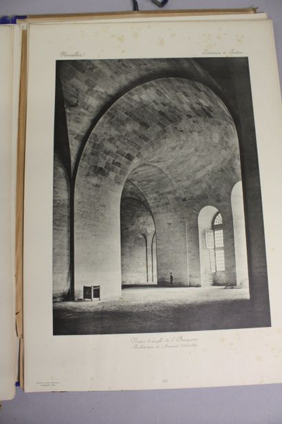 [VERSAILLES FONTAINEBLEAU LOUVRE]. 
NOLHAC...