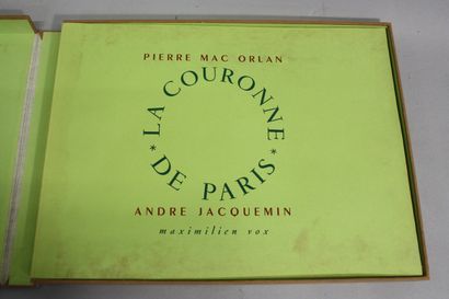 MAC ORLAN (Pierre) [JACQUEMIN (Andre)]. La...
