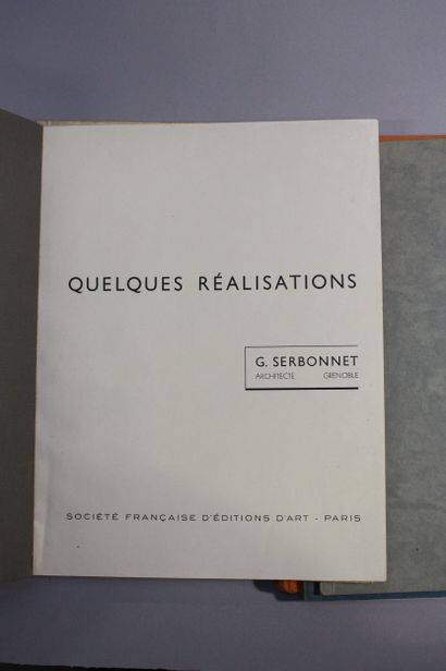 [MONOGRAPHIES D’ARCHITECTES]. 17 volumes...
