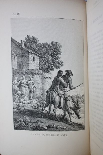 LA FONTAINE (Jean de). Fables choisies, illustré...