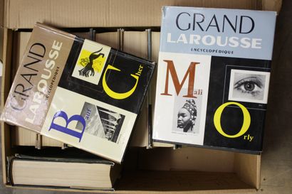 VARIA. 6 cartons de livres divers modernes,...