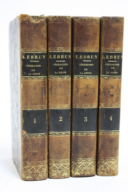 LE BRUN (R. P. Pierre). Explication littérale,...