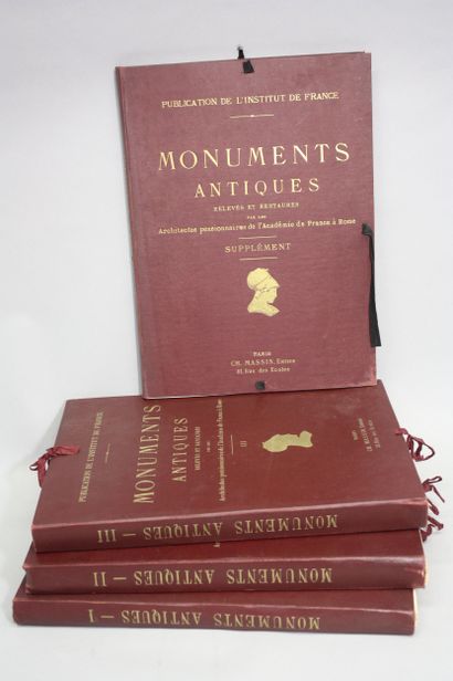 SEURE (G.) ESPOUY (H. d’). Monuments Antiques...