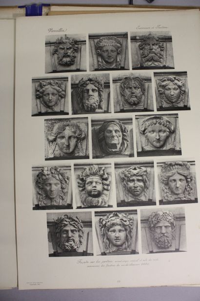 [VERSAILLES FONTAINEBLEAU LOUVRE]. 
NOLHAC...