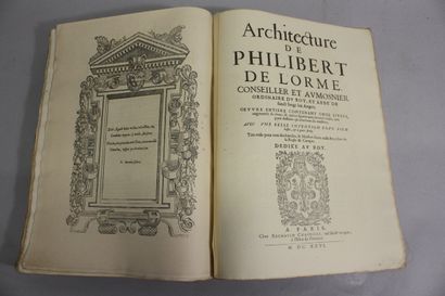 NIZET (C.). L’œuvre de Philibert de l’Orme...