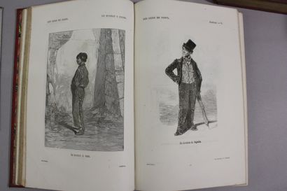 Littérature. Varia. 10 volumes, dont : GAVARNI...
