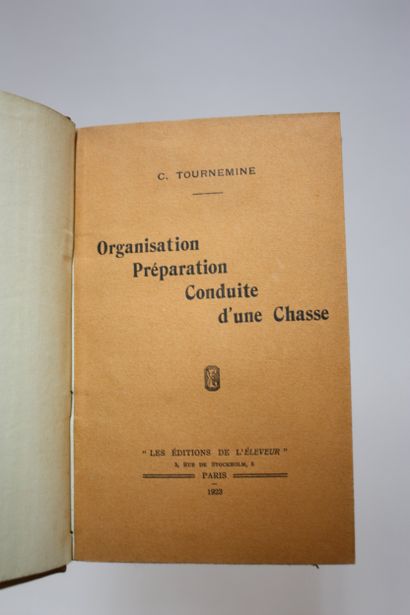[CHASSE]. 9 volumes divers, dont : La vénerie...